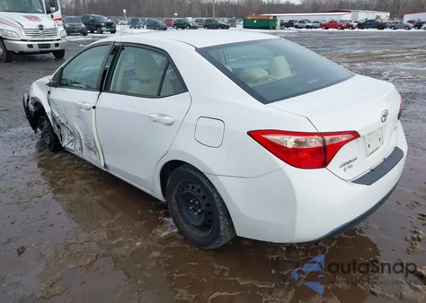 2018 Toyota Corolla Le из США, поврежденный, VIN 2T1BURHE4JC004478